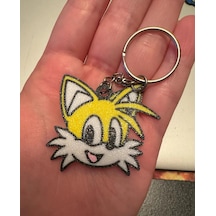 Tails Sevimli Figür Karakter Anahtarlık Çok Renkli