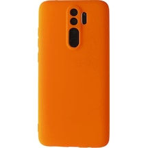 Newface - 865 - Xiaomi Redmi Note 8 Pro Kılıf First Silikon - Aconcept - - Turuncu