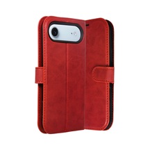 Ilkeshop Newface Apple iPhone Uyumlu 17 Air Trend S Plus Kapaklı Kılıf - Kırmızı