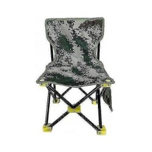 Bloomnest Taşınabilir Sırt Destekli Kaymaz Tuval Sandalye, Açık Hava, Plaj, Balıkçılık, Kamp İçin A1148 Altın-siyah Altın - Siyah