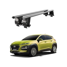 Royal Hyundai Kona 2017 Ve Sonrası Uyumlu Gri Kilitli Ara Atkı Port Bagaj Tavan Barı