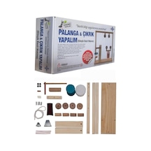 Artlantis Palanga Ve Çıkrık Yapım Seti 1 Paket Okul Sınıf Deney Bileşik Basit Makine Palanga Ve Çıkrık Yapalı Genel
