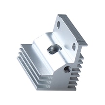 Fosenze Crealıty K1c/k1 Max Uyumlu 3d Yazıcı Ekstruder Isı Sinki - Alüminyum Malzeme - Bütünleşik Nozl Isı Ucu İçin Soğutucu Blok