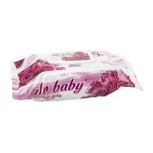 Alo Baby Gül Kokulu Islak Mendil 102'Li