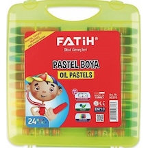Fatih Pastel Boya Çantalı 24 Renk 50370 Çok Renkli Fatih Pastel Boya Çantalı 24 Renk 50370 Çok Renkli