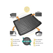 Volkswagen Jetta 3D Bagaj Havuzu Araca Özel Cepli 2011+