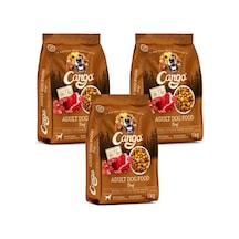 Cango Biftekli Konserve Yetişkin Köpek Maması 3 x 1 KG