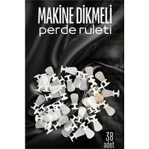 Makine Dikmeli Perde Düğmesi Perde Ruleti Perde Düğmesi 28 Adet Çok Renkli