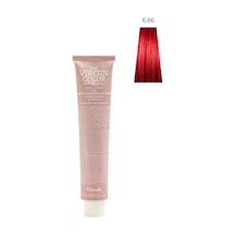 Nook Virgin Color Profesyonel Saç Boyası 100ml-koyu Kumral Yoğun Ateş Kızıl/nar Çiçeği 6.66-rossi Ateş