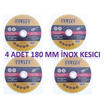 Elite İnce 180x1.6x22 Mm İnox Metal Kesici Disk 4 Adet