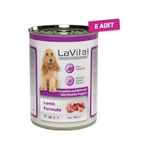 La Vital Puppy Kuzulu Yavru Köpek Konservesi 6 x 400 G