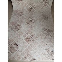 Aslan Home Bej Yumuşak Dokulu Yıkanabilir Kaymaz Dört Mevsimlik Salon, Banyo, Balkon, Genç Odası Kesme Yolluk Bej