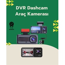 Tam Kapsamlı Araç Güvenliği: 3 Kameralı Full Hd Kayıt Sistemi İle Ön, İç Ve Arka Görüş - Lisinya