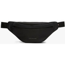 Tommy Hilfiger Metal Logolu Bel Çantası Siyah