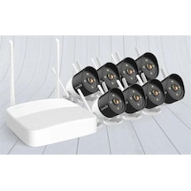 Tenda K8w-3tc 8 Kanal Nvr Kayıt Cihazı + 8 Adet Outdor Ip Wifi Bullet Kamera Set Tenda K8w-3tc 8 Kanal Nvr Kayıt Cihazı + 8 Adet Outdor Ip Wifi Bullet Kamera Set