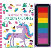 Usborne Fingerprint Activities Unicorns And Fairies
