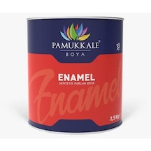 Pamukkale Enamel Sentetik Parlak Boya 2.5 Kg Metalik Gri Ral 9006