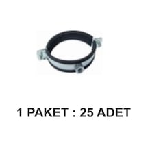 Eco Doğalgaz Somunlu Kelepçe 1 Paket 25 Li