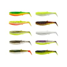 Savage Gear Cannibal Shad 10cm 9gr Sahte Balık Chartreuse Pumpkin