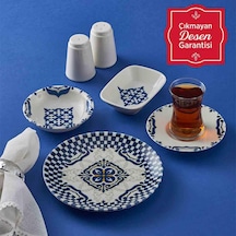 Neva N3204 Pars 26 Prç Kahvaltı Takımı Lacivert