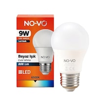 Beyaz Led Ampul - 9w - E27 Duy Çok Renkli
