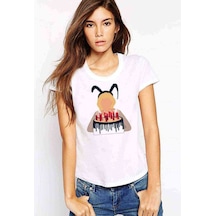 Chilling Adventures Of Sabrina Birthday Cake Kadın Beyaz Tshirt