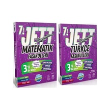 Ünlüler Yayınları 7. Sınıf Türkçe Ve Matematik Jett Soru Fasikülleri Seti 2 Kitap