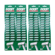 Derby Kullan-At Tıraş Bıçağı Kartela 4 x 24'lü