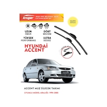 Hyundai Accent Muz Silecek Silgi Silgeç 2001 Model Araca Özel Aparat