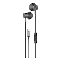 Honor Magic7 Lite İle Uyumlu Type-c Stereo Kulaklık 1.2 Metre Manyetik Kablolu Silikonsuz Kulaklık 0