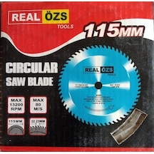 Real Özs 115mm 40diş Daire Testere Bıçağı