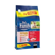 Pet's Family Super Premium Kuzu Etli Yetişkin Köpek Maması 2700 G