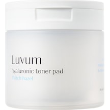 Luvum Hyalüronik Asit ve Cadı Fındığı İçeren Nemlendirici Tonikli Ped Luvum Toner Pad 60 adet