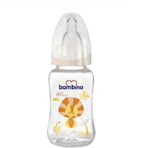 Bambino B018 Düz Pp Biberon 150 ML Krem
