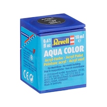 Revell Aqua Color Su Bazlı Maket Boyası Mat - Antrasit Gri 18ml 0,15 L