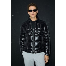 Lufian Lıor Kaz Tüyü Erkek Mont Siyah Siyah 112120274100100