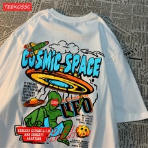 Noıssey Urban Pop Graphic Kadın Tişört Koleksiyonukod 5290 Beyaz