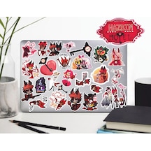 Hazbin Hotel V1 Sticker Seti Laptop Ajanda Pc Tablet Telefon Defter Etiket Bullet Journal Diğer