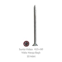 Adilon Sunta Vidası 4.0 x 060 10'Lu