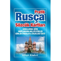 Beşir Pratik Rusça Sözcük Kartları