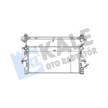 Kale 355550 Su Radyatörü Peugeot Boxer- cıtroen Jumper 2.0- 2.2 Bluehdı 1680410280- 1626264480- 1613996380
