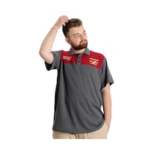 Mode Xl Büyük Beden Erkek T-Shirt Polo Chngyrmd 23328 Antramelanj 001