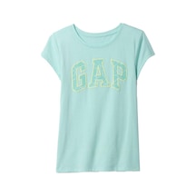 Gap V-hs Ss Logo Tee T-shirt - 721891-10210 YESIL