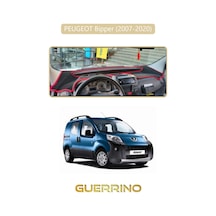 Peugeot Bipper 2007-2020 Torpido Koruma Halısı Bej Kenar