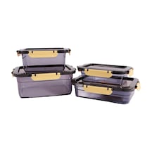 Herevin 162400-802 Saklama Kabı-3'lü Set Şeffaf
