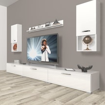 Decoraktiv Eko 270da Slm Tv Ünitesi Tv Sehpası Parlak Beyaz