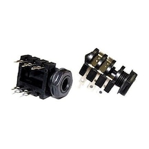 Electroon 6.3Mm Stereo Plastik Şase Jak 6Pin - 10Adet