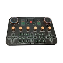 Ses Değiştiricili Canlı Yayın Ses Kartı Effectsli Canlı Yayın Mixeri