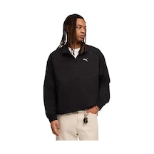 Puma Pumatech Half-zip Crew Erkek Günlük Ceket 63210101 Siyah Siyah