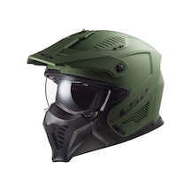 Ls2 Drıfter Mat Yeşil Kask Mat Yesıl